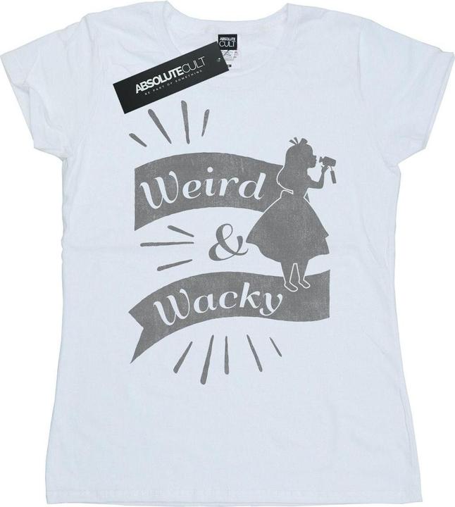 Immagine prodotto Disney Alice In Wonderland Weird And Wacky Maglietta Donna (L)