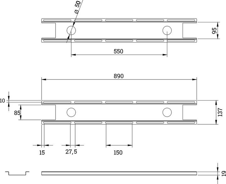 Actual product image OK-Line Kabelkanal TRD, anthrazit