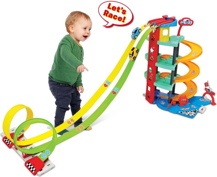 Produktbild BB Junior Mega Race Track Set Garage