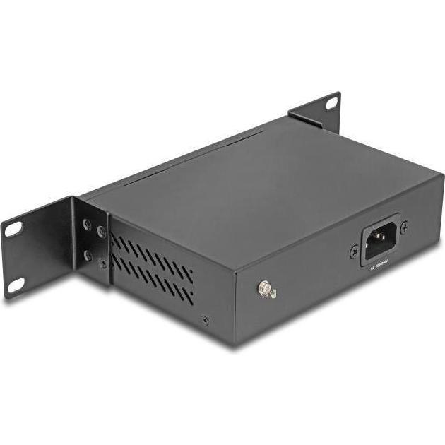 Thumbnail - Delock 10" Gigabit Ethernet Switch (9 Ports), Netzwerk Switch, Schwarz