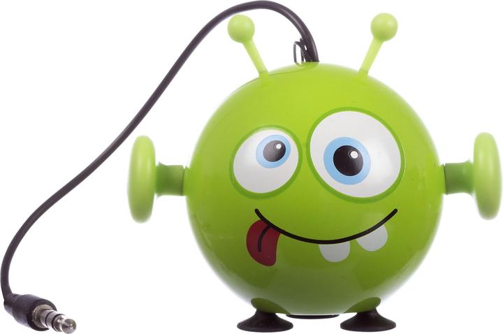 Actual product image KitSound Mini Buddy Speaker Alien (8 h, Rechargeable battery operated)