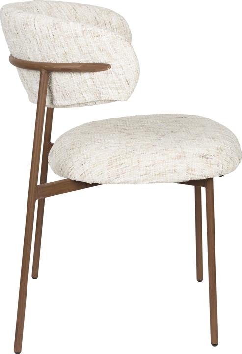 Productafbeelding White Label Living Chair Claes Off-White