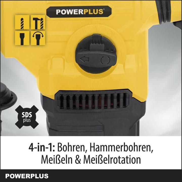 Produktbild Powerplus Bohrhammer 1500W - 17 Acc. (Bohrhammer)