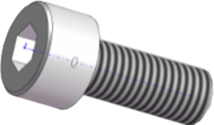 Actual product image Kind Shock Saddle clamp bolt incl counter plate KS