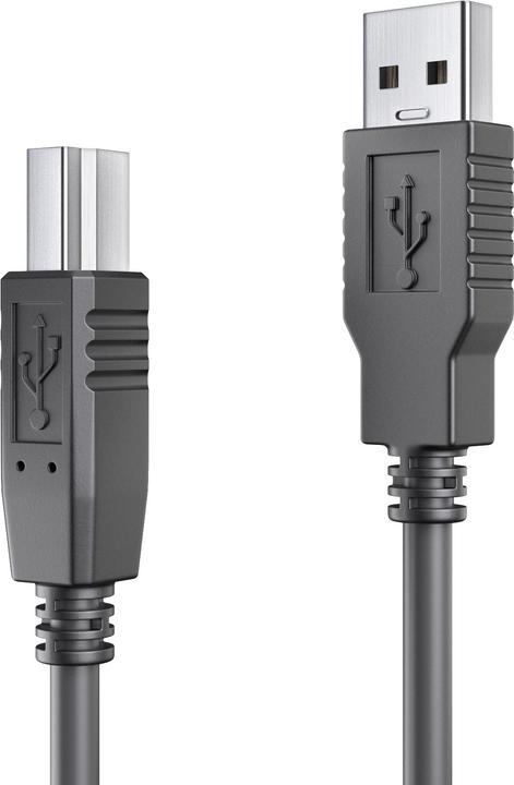 Actual product image Purelink USB A — USB B (10 m, USB 3.0, 15 W)