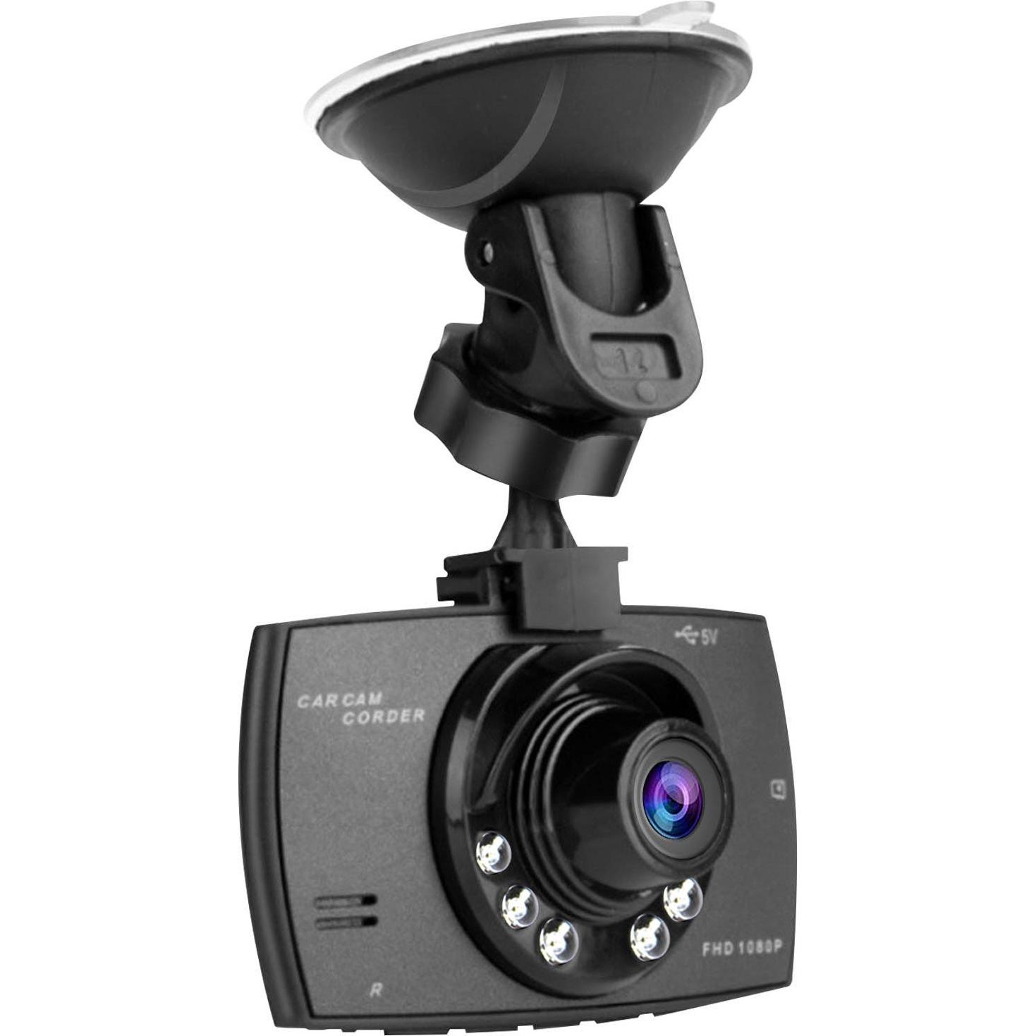 Thumbnail - Avizar Dashcam (Akku, Eingebautes Mikrofon, Full HD), Dashcam, Schwarz
