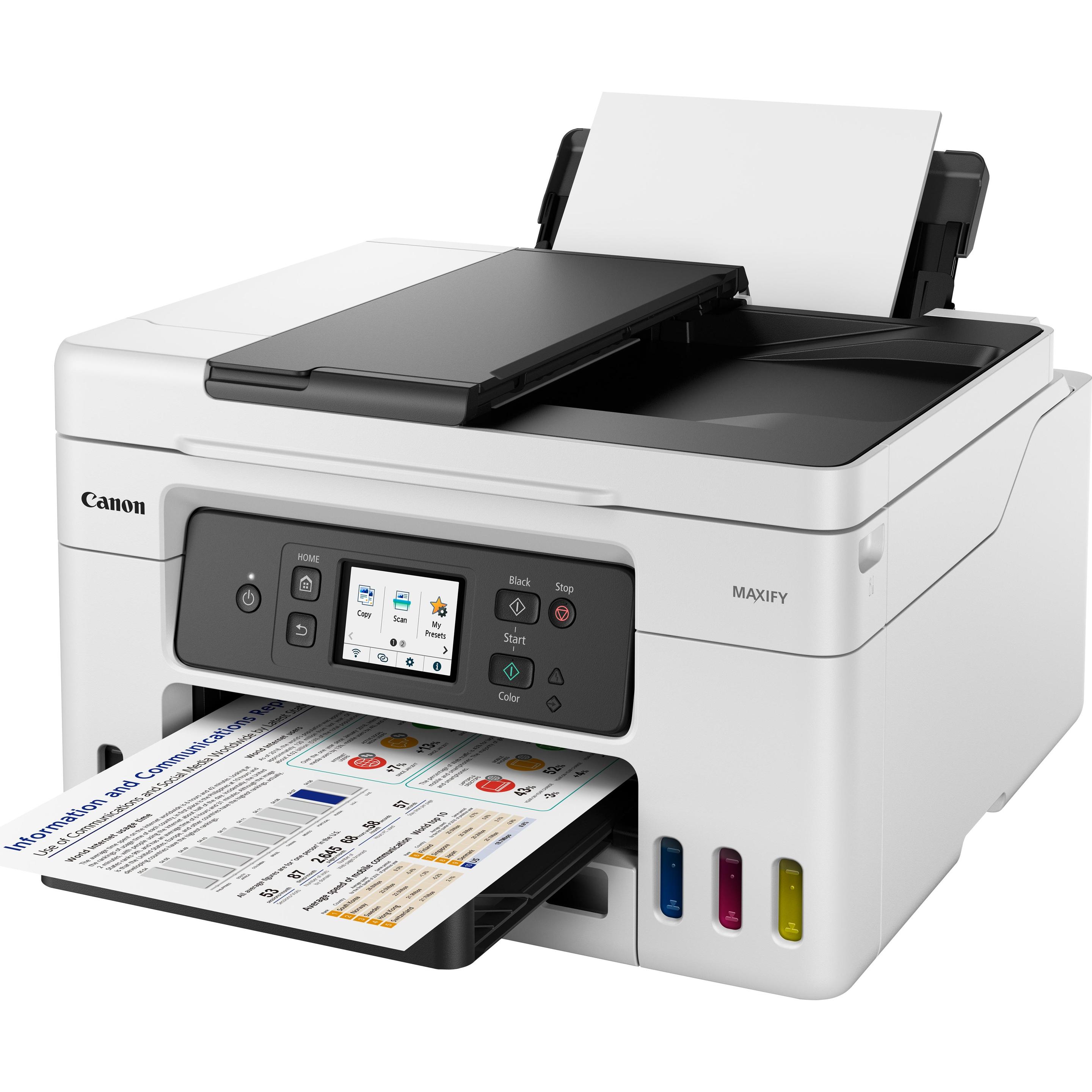 Canon MAXIFY GX4040 (Tintentank, Farbe), Drucker, Weiss