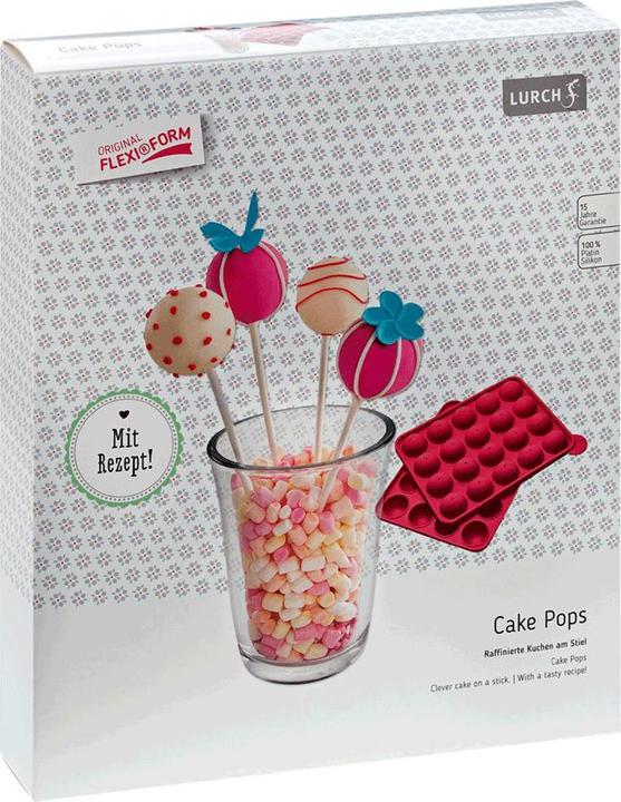 Produktbild Lurch Cake-Pop Formen Silikon, 20er 83027 23,0 x 18,5 cm (3.60 cm)
