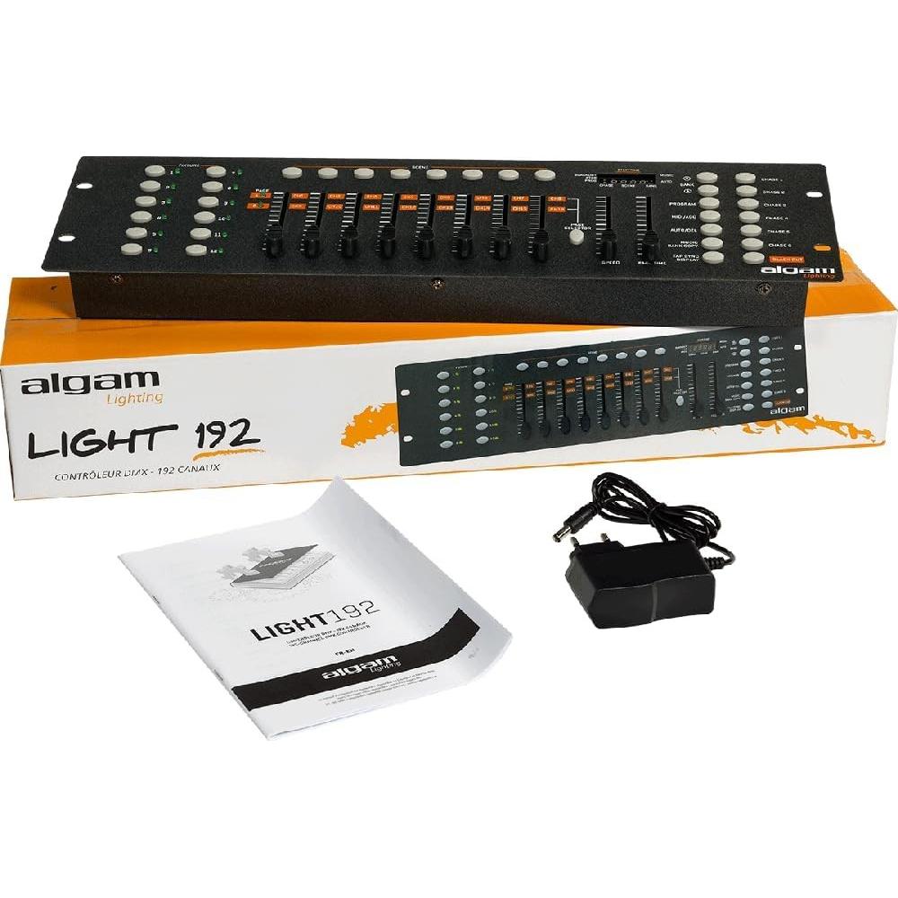 Algam lighting Controller DMX 192 12 screens x 16 channels 482 x 133 x 76mm IP20, Controllo illuminazione