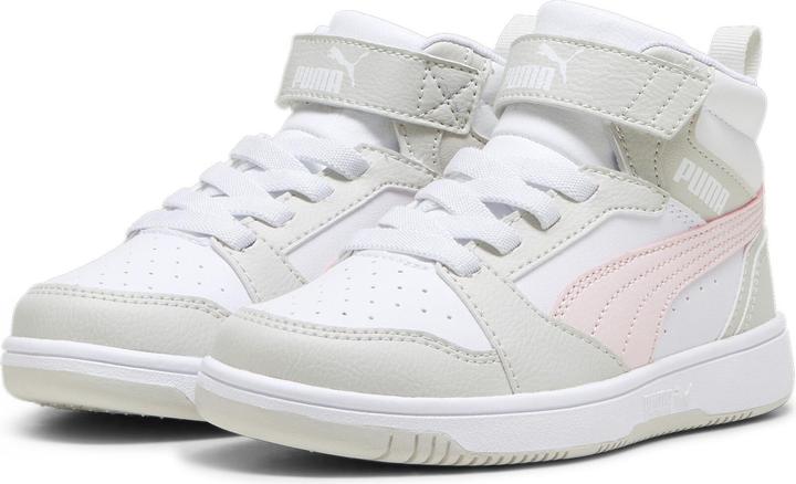 PUMA White-Frosty Pink-Sedate Grey