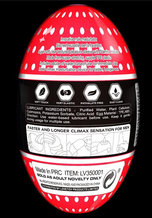 Immagine prodotto Love Toy Uovo gigante - Uovo da masturbazione