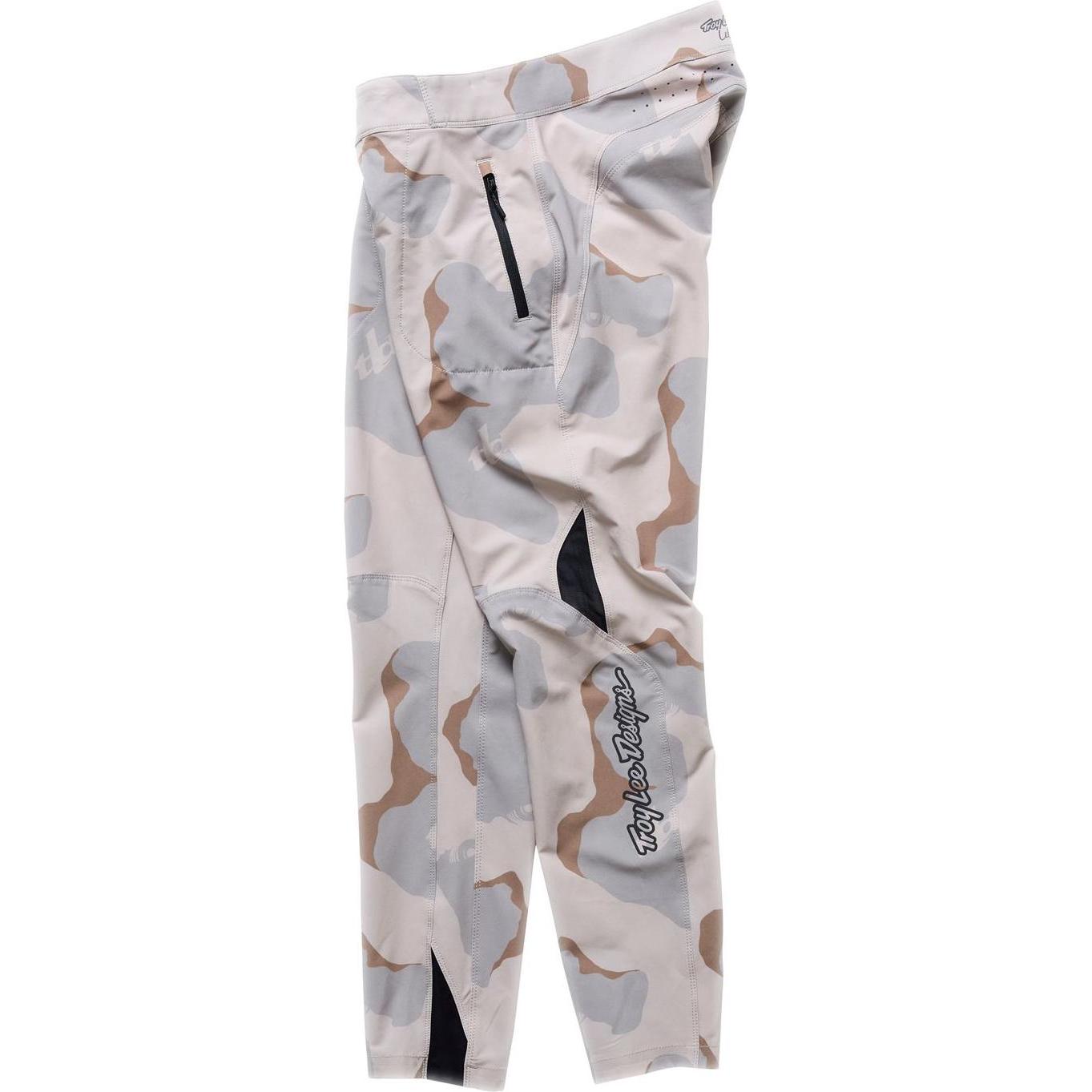 Troy Lee Designs, Donne, Pantaloni, Womens Lilium Pro Pant, Flow Camo, pumice, XS, Beige, (XS)