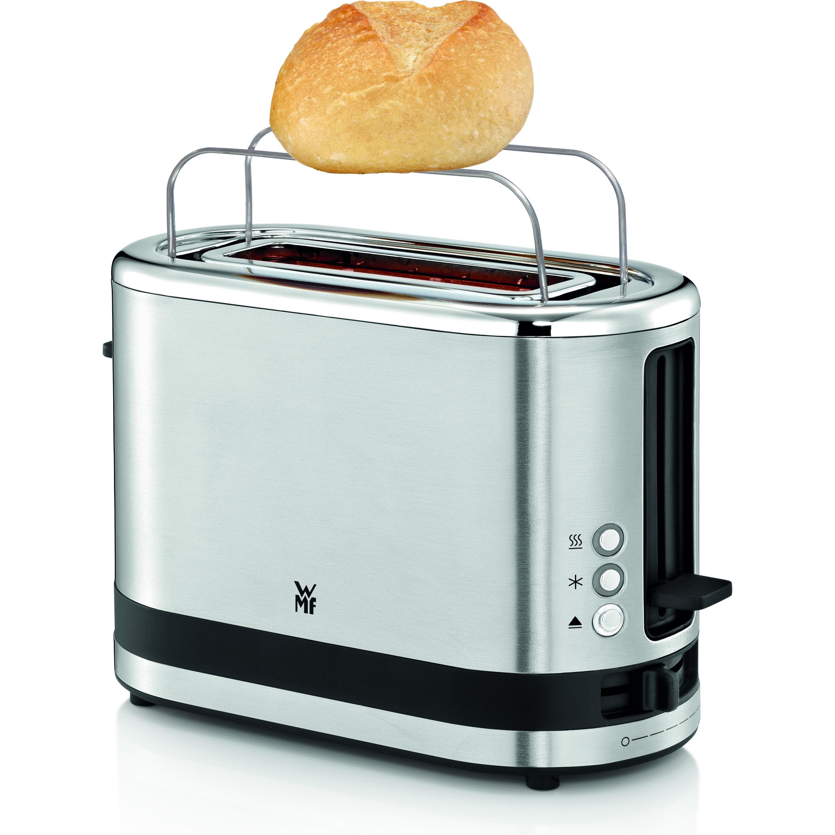 Thumbnail - WMF KÜCHENminis Langschlitztoaster mit Brötchenaufsatz, Toaster, Silber
