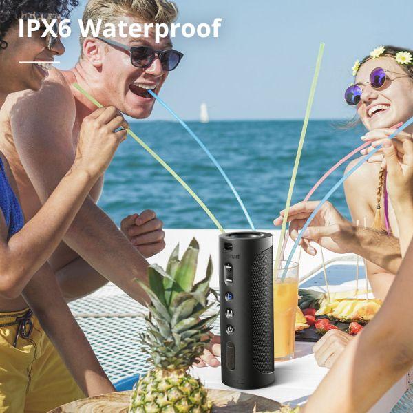 Actual product image Tronsmart T6 Pro Portable wireless Bluetooth 5.0 speaker (24 h, Rechargeable battery operated)