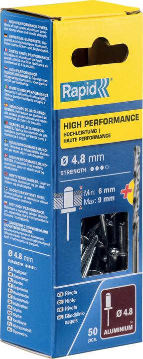 Produktbild Rapid Universal Blindniete Ø 4,8 x 12 mm