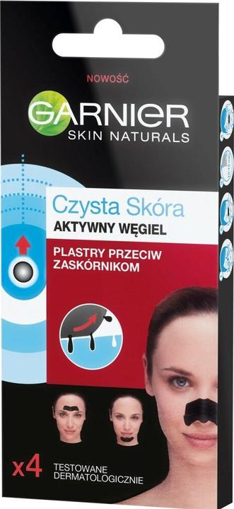 Garnier Pure Skin Active Charcoal Black Nose Strips
