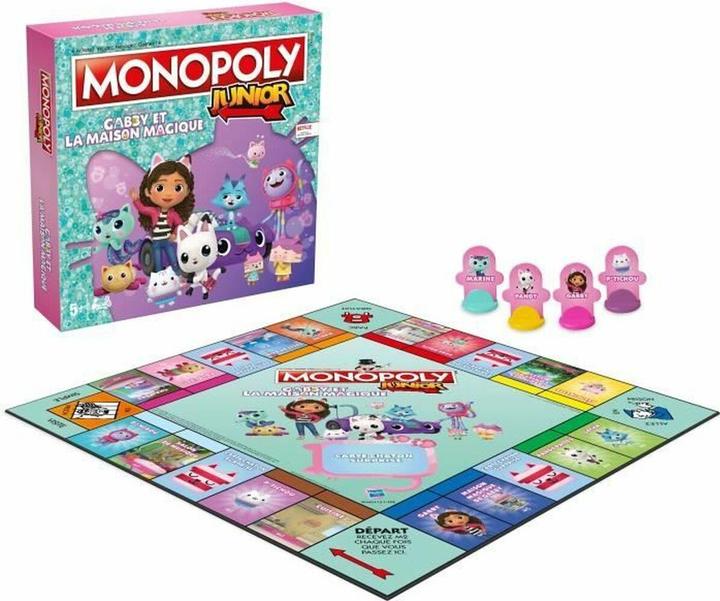 Produktbild Winning Moves Monopoly Jnr Gabby (Französisch)