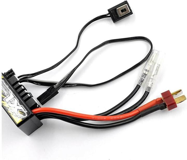 Actual product image Yeah Racing Brushed regulator Tritronic 1X 60A, 2-3S, waterproof