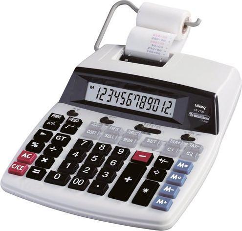 Image du produit Office Depot Calculatrice imprimante de bureau AT-2100 Blanc, Noir (Fonctionnement sur secteur)