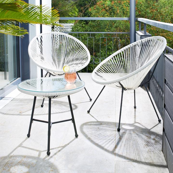 Actual product image tectake Santana (2 chairs, 1 table)