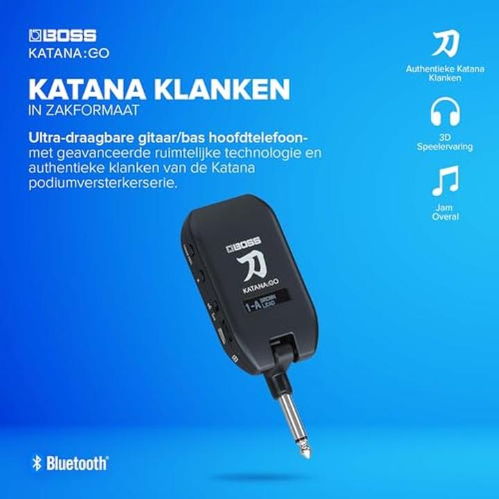 Immagine prodotto BOSS (Electronics) Katana:GO (Display, Bluetooth)