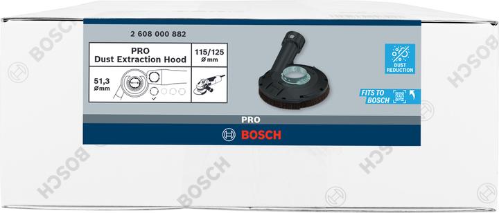 Produktbild Bosch Professional Zubehör PRO Staubabsaughaube für Winkelschleifer