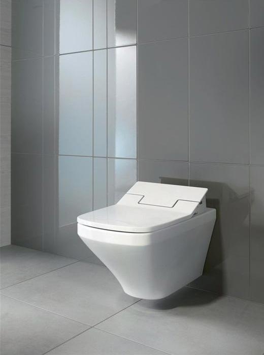 Produktbild Duravit Wand-WC DURASTYLE tief, 370x620mm, SensoWash weiss