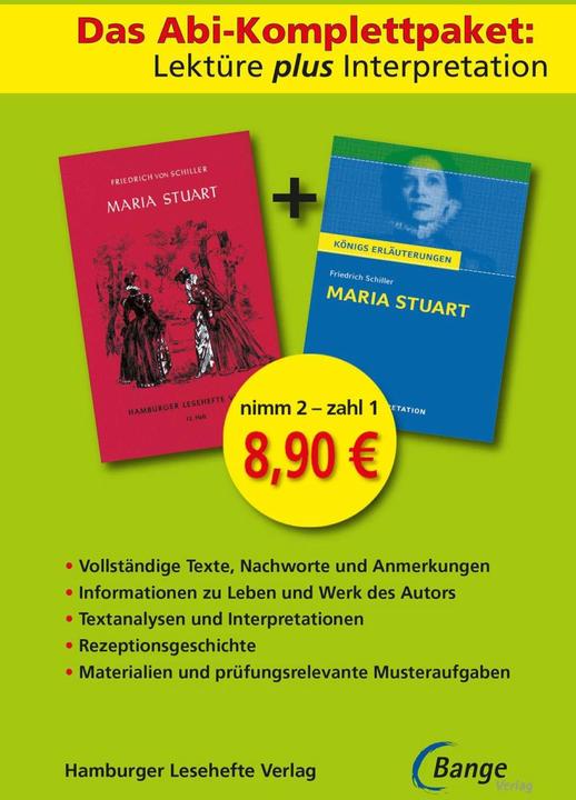 Produktbild Maria Stuart (Deutsch, Friedrich von Schiller, 2016)