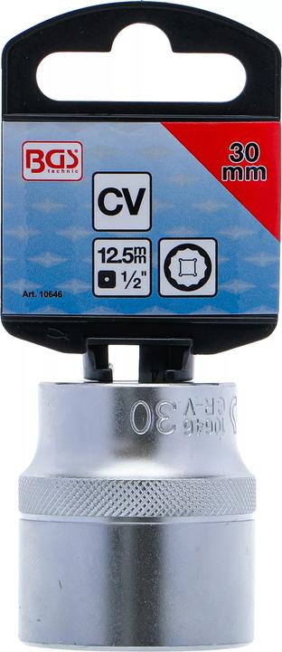 Actual product image BGS Socket, 12-point 12.5 mm (1/2") Drive 30 mm (30 mm)