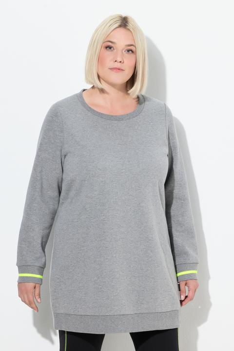 Produktbild Ulla Popken Long-Sweater, Schriftdruck, Rundhals, Langarm (42, 44)