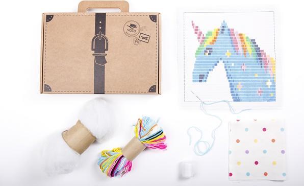 Immagine prodotto Sozo Kit cuscino Unicorno