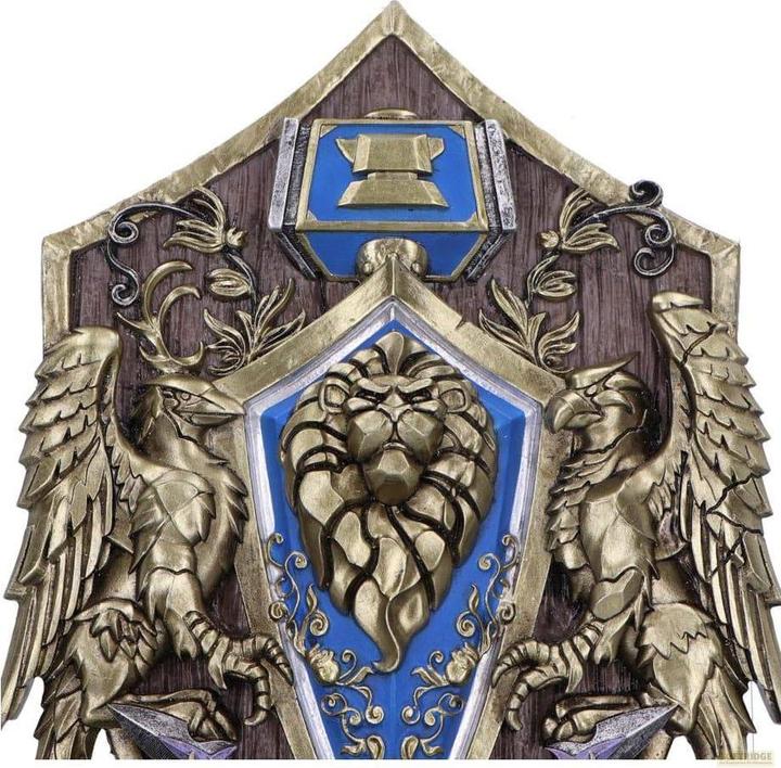 Actual product image Nemesis Now World of Warcraft wall decoration Alliance 30 cm