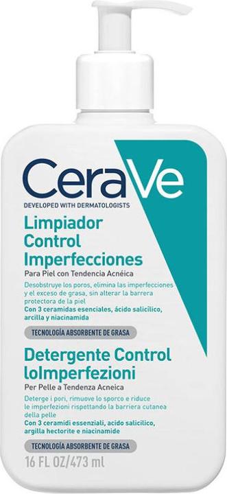 Immagine prodotto CeraVe control imperfezioni (Salviette detergenti per il viso, 473 ml)