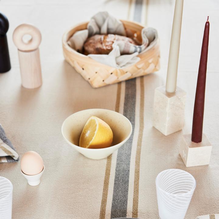 Produktbild OYOY Living Eierbecher Yuka 2 Stück, Weiss (2x)