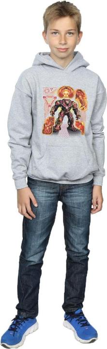 Produktbild Avengers Infinity War Hulkbuster Blueprint Kapuzenpullover Jungen (116)