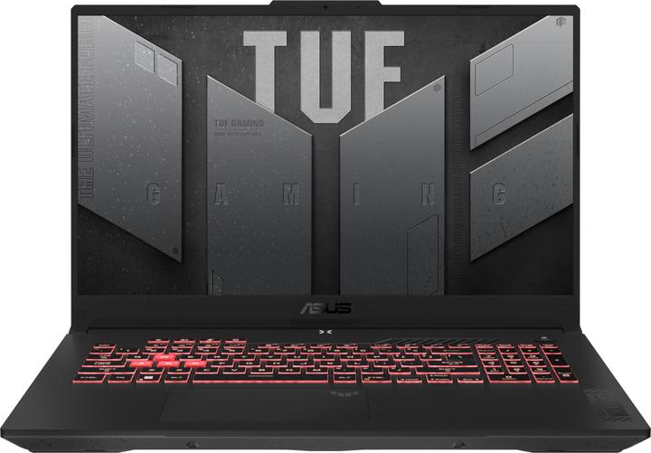 Actual product image ASUS TUF Gaming A17 (17.30", 1000 GB, 16 GB, DE, AMD Ryzen 7 7735HS)