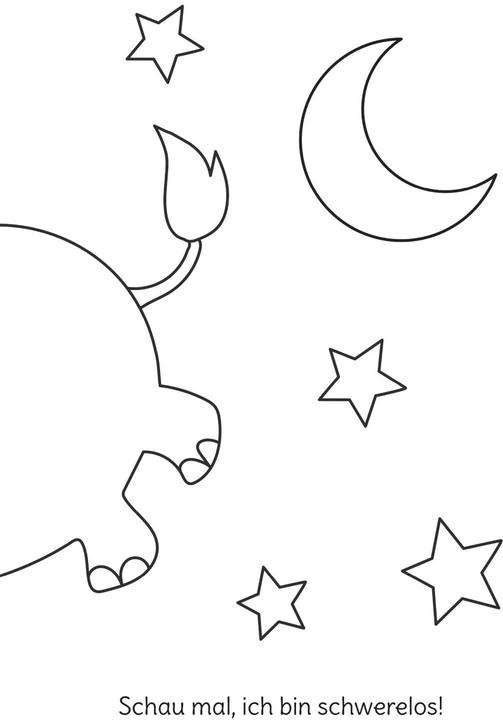 Actual product image My first big colouring book: In Space