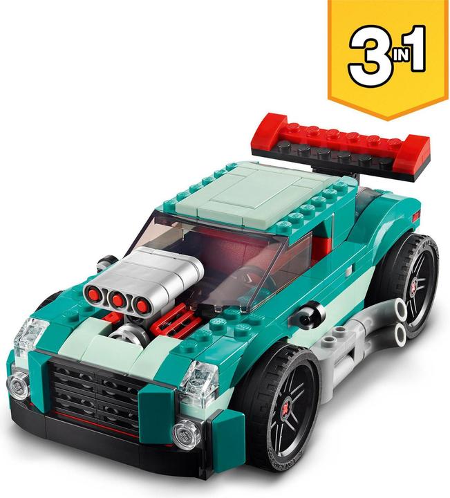 Actual product image LEGO Road racer (31127, LEGO Creator 3-in-1)