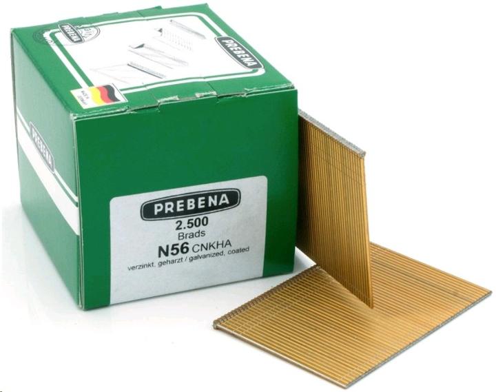 Actual product image Prebena Upset head nails galvanised resinated56 mm