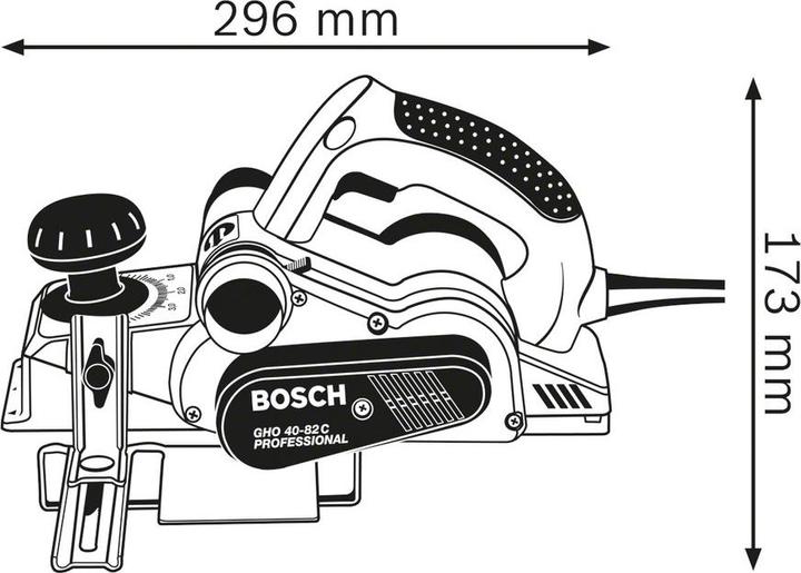 Actual product image Bosch Professional GHO 40-82 C Professional