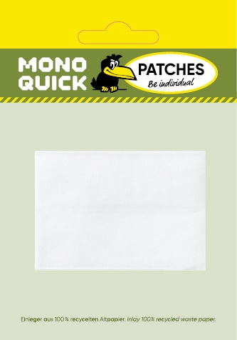 Image du produit Mono Quick Bügelflicken "kochfest & extra leicht" 10x20 cm