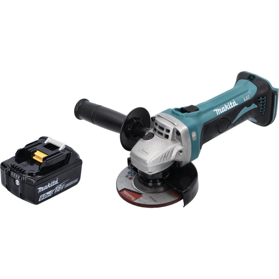 Thumbnail - Makita, Winkelschleifer, DGA 452 G1 Akku Winkelschleifer 18 V 115 mm + 1x Akku 6,0 Ah - ohne Ladegerät (115 mm)