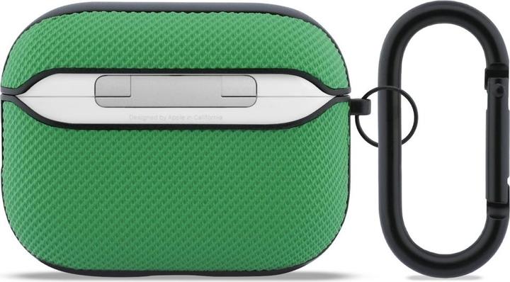 Actual product image Lacoste Case Petit Pique Croc Logo for AirPods Pro 3 green (Headphone sleeve)