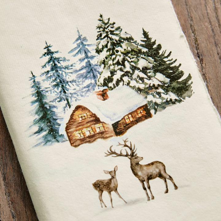 Produktbild Loberon Notizbuch Lorandis weiss/bunt (Blanko)