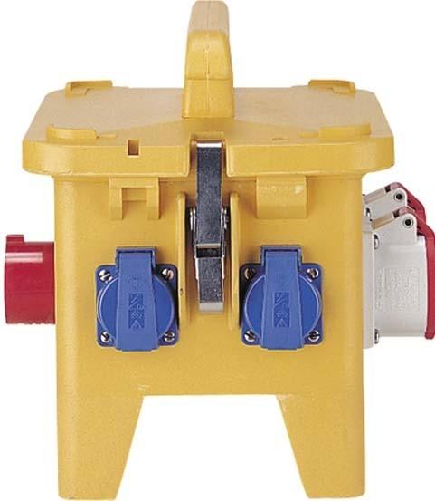 Actual product image Mennekes MEN 70660 Distributor EverGUM portable (4 x, CEE 63/5)