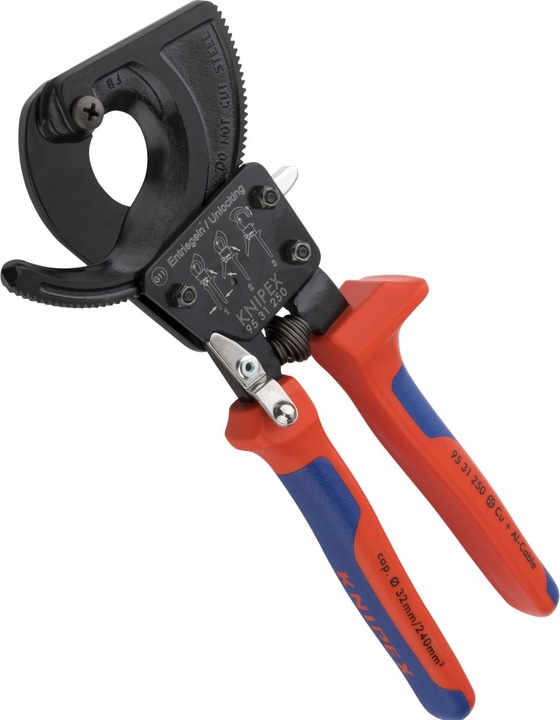 Actual product image Knipex Cable Cutter (250 mm)