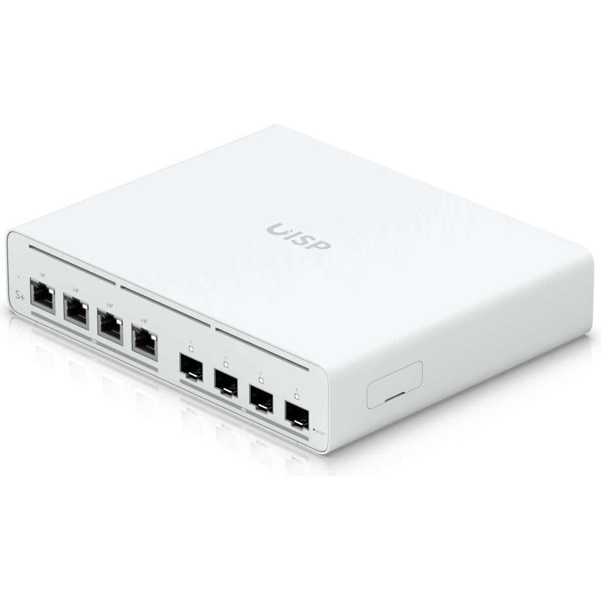 Ubiquiti UISP Switch Plus (4 Ports), Netzwerk Switch, Weiss