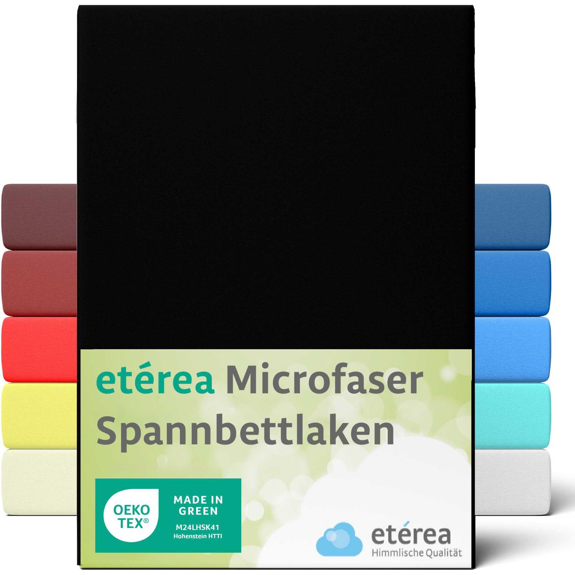 Etérea, Fixleintuch, Microfaser Jersey Spannbettlaken (140 x 200 cm, 160 x 200)