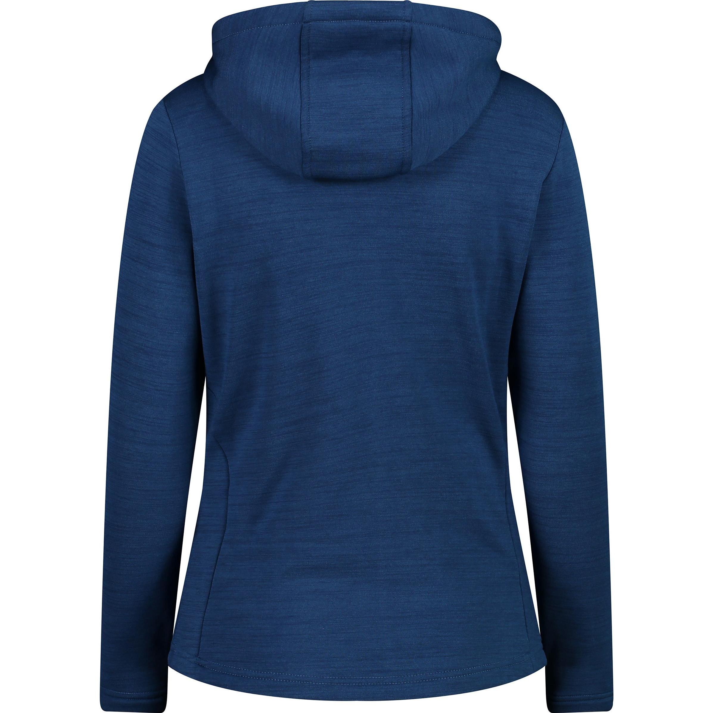 Thumbnail - CMP Campagnolo, Damen, Jacke, Hoodie Fleece (M), Blau, M