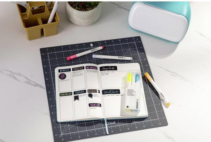 Productafbeelding Cricut Ondoorzichtige gelpennen 5-pak Roze Oranje Wit Geel Blauw (P)